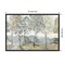 Breezy Landscape Trees I by Allison Pearce Canvas Wall Art Print Framed